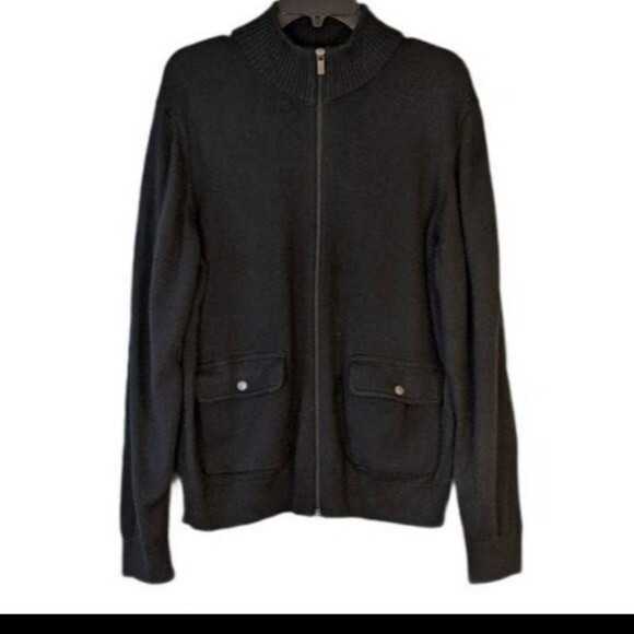 Michael Michael Kors full zip sweater sz L EUC - Picture 2 of 6